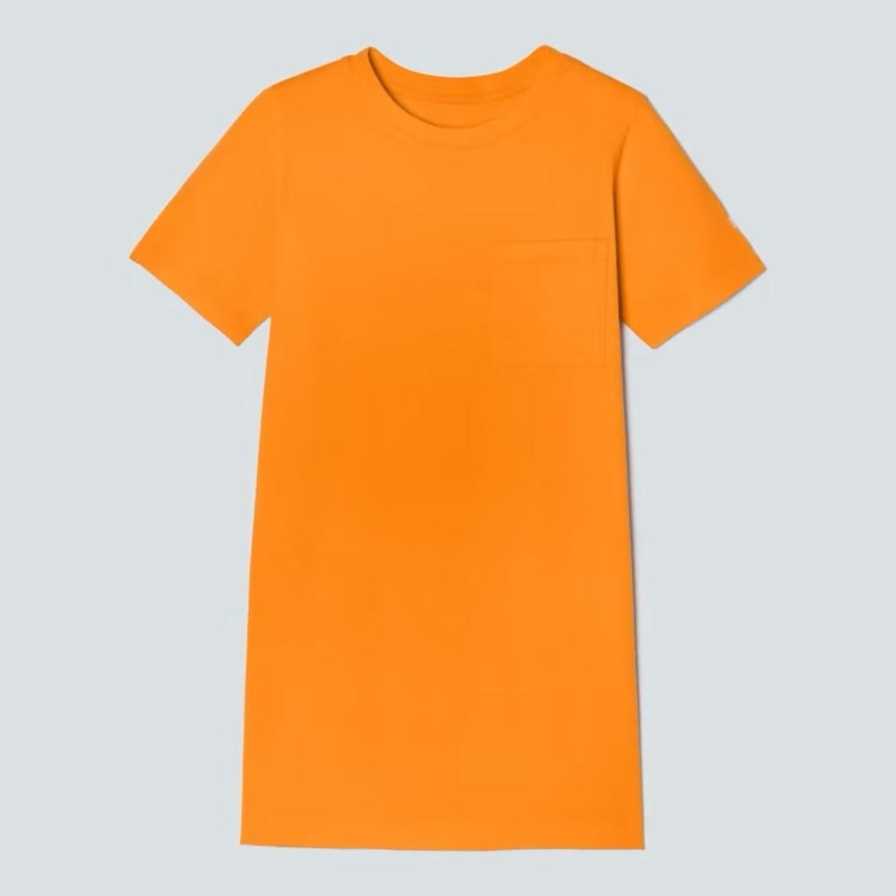 The Organic Cotton Tee Dress - Everlane - Turmeric